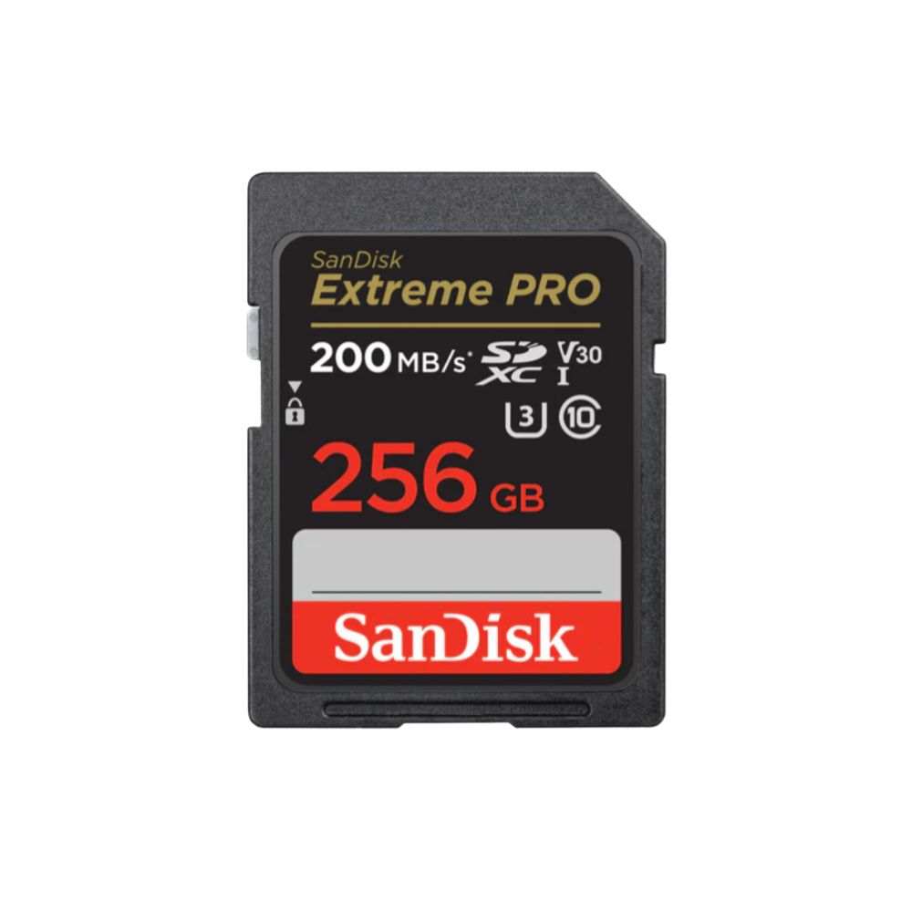 Sandisk SD Card 256GB Extreme Pro 200mb/s V30 Sandisk SD Card 256GB Extreme Pro 200mb/s V30